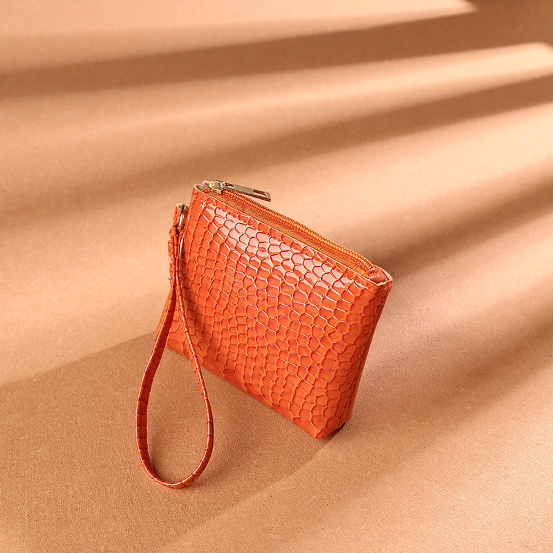 Purse Bag PU Solid Color Clutch