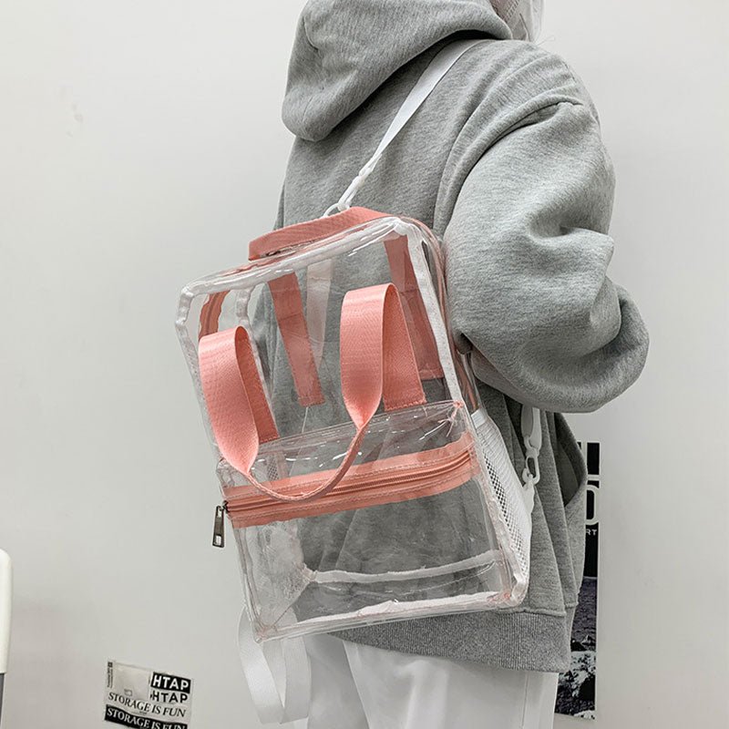 Women's Anti-frozen Transparent Schoolbag