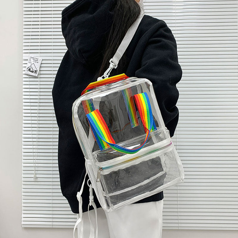 Women's Anti-frozen Transparent Schoolbag